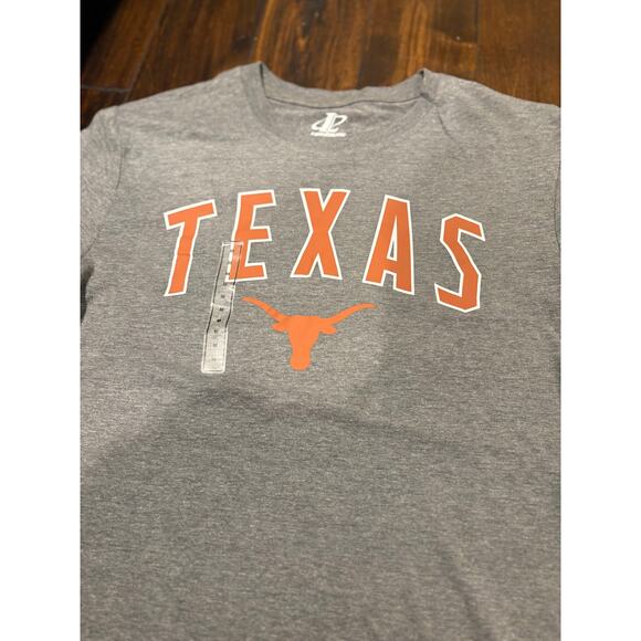 NWT Texas Longhorns College Football Heather Gray Short Sleeve Tee Medium - Picture 3 of 12